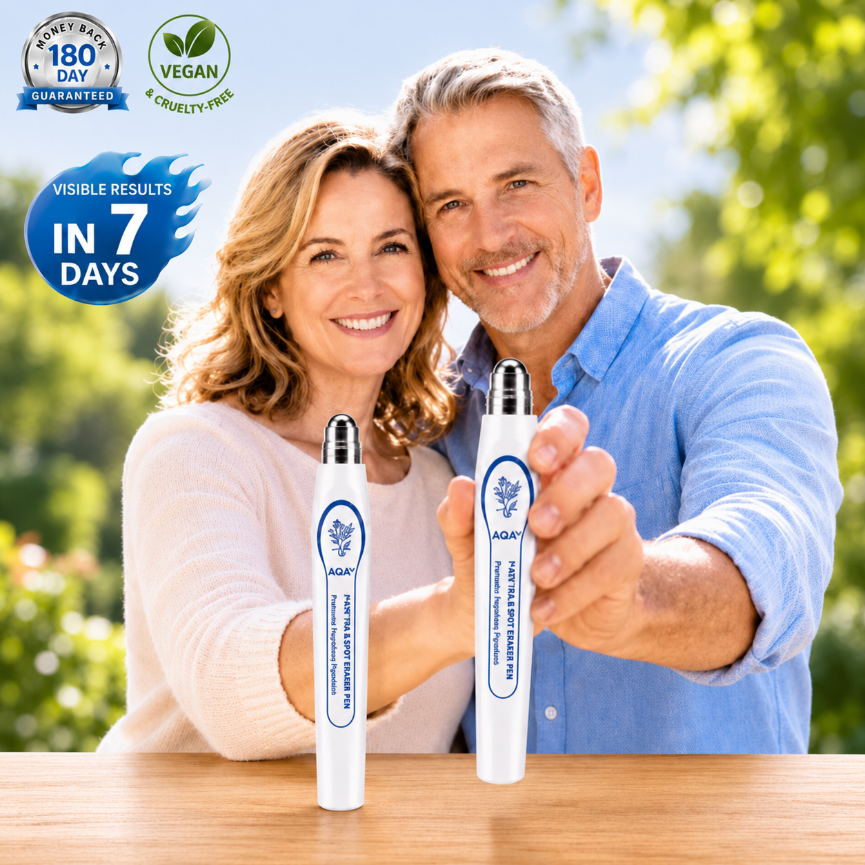 AQA 7-Day Skin Tag & Dark Spot Eraser Pen Gentle, Precise Care for Face & Body
