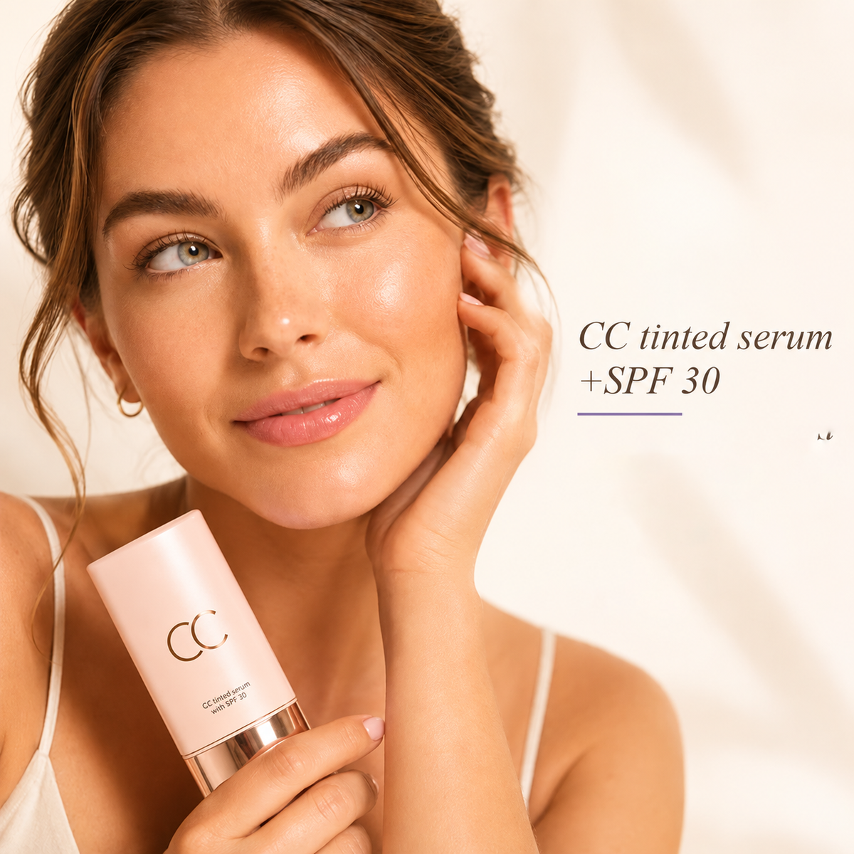 CC color-correcting tinted serum
