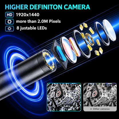 🎁Last Day Promotion 50% OFF🔥16.4ft HD Endoscope Camera for iPhone & Android