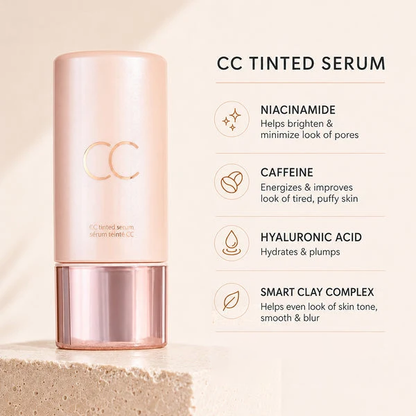 CC color-correcting tinted serum