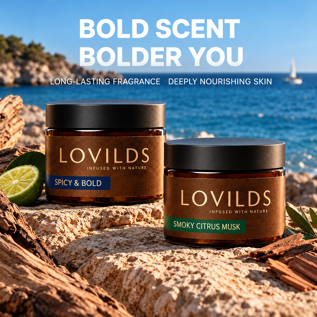 Cologne Scented Body Butter