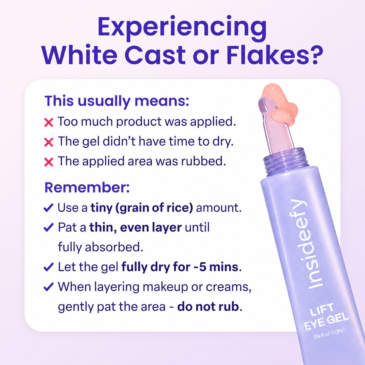 Insideefy Lift Eye Gel – Hydrating & Refreshing Under-Eye Care