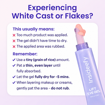 Insideefy Lift Eye Gel – Hydrating & Refreshing Under-Eye Care