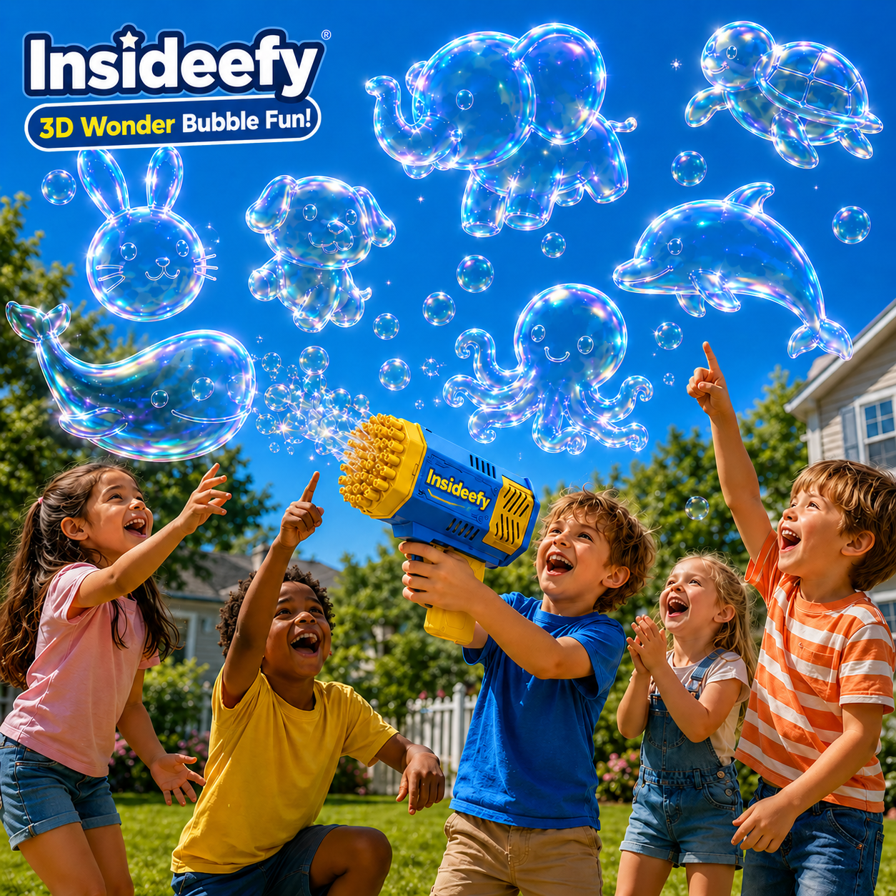 🔥🔥🔥Last day to enjoy a 50% discount🔥-Insideefy 3DWonder Bubble Concentrate Animal &Ocean Fantasy Theme