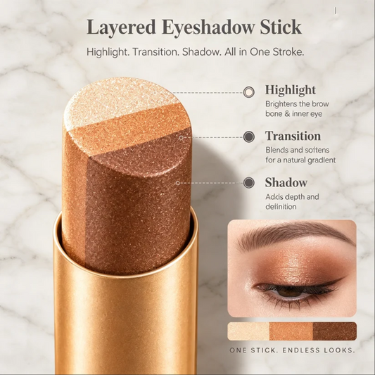 ✨Eyeshadow Stick – Waterproof Long-Wear Shimmer Eye Makeup