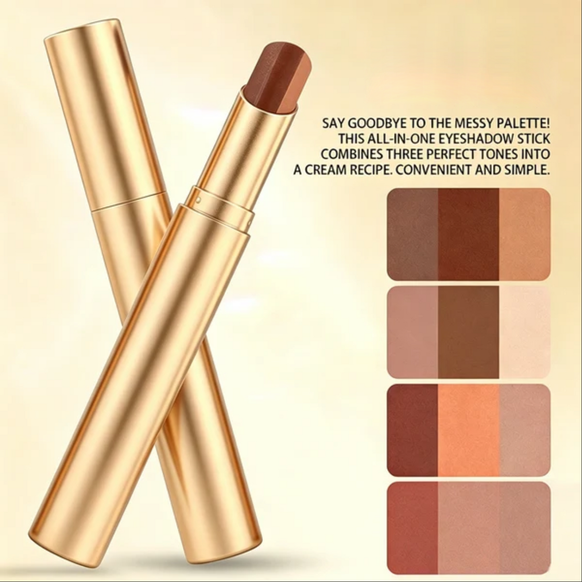 ✨Eyeshadow Stick – Waterproof Long-Wear Shimmer Eye Makeup