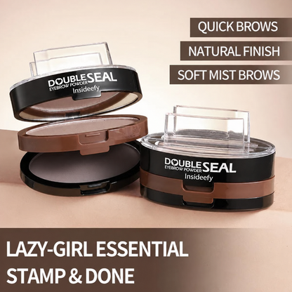 🔥 LAST DAY: BUY 1 GET 1 FREE 🌸 2-Color Waterproof Brow Stamp Kit for Quick, Natural-Looking Brows