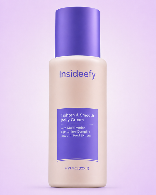 50% OFF Insideefy Tighten & Smooth Belly Cream – Helps Smooth the Look of Cellulite & Stretch Marks for Firmer-Looking Skin