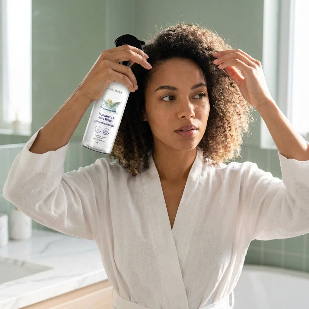 🌿 Wake Up Your Roots. Reveal Fuller-Looking Hair. ✨ Rosemary & Rice Water Scalp Spray — 39% OFF Today + Buy 2, Get 1 FREE! 🔥