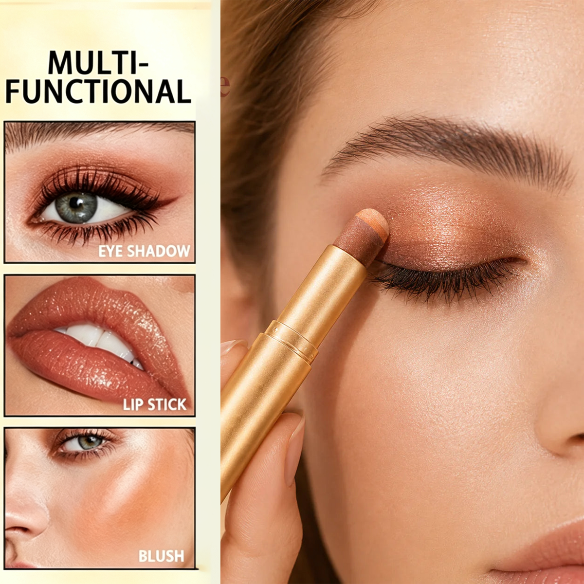 ✨Eyeshadow Stick – Waterproof Long-Wear Shimmer Eye Makeup